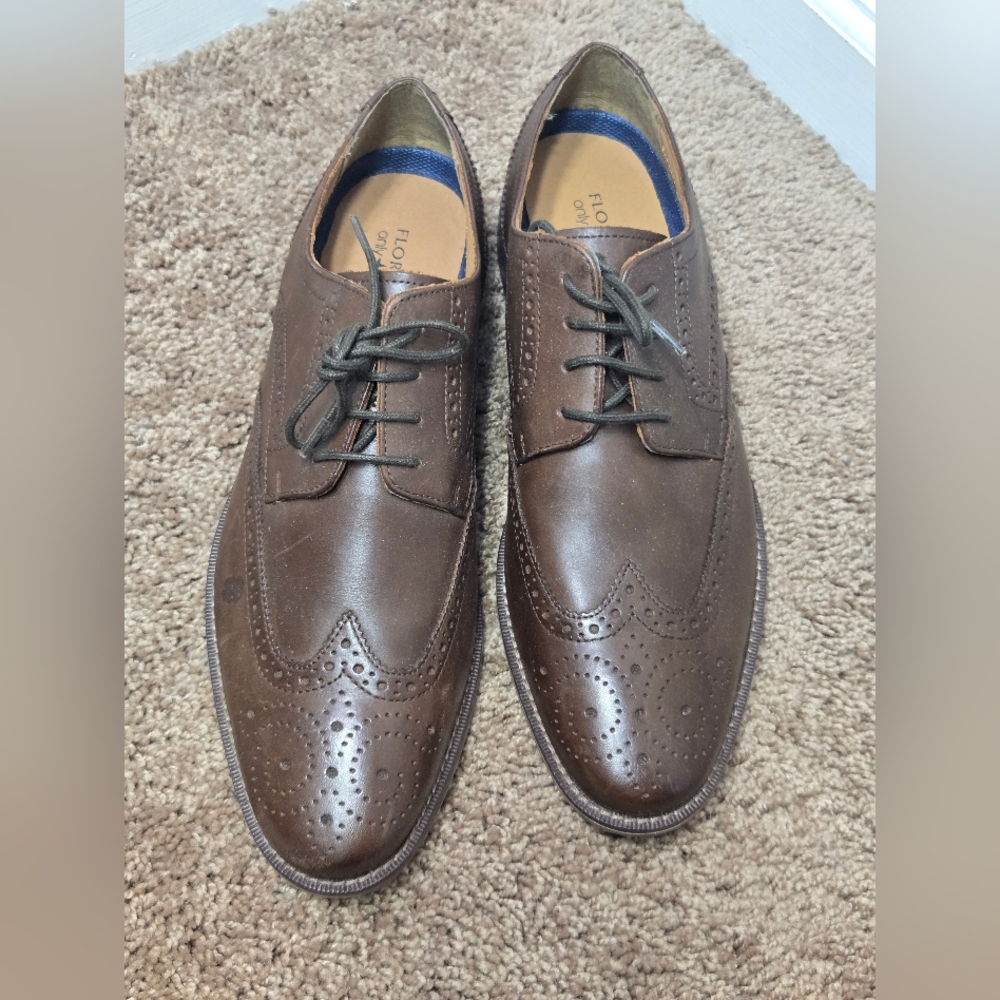 Florsheim Brown Leather Men's Dress Shoes Size 11M